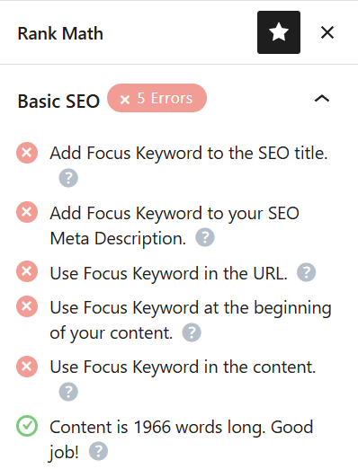 rankmath free vs pro comparison