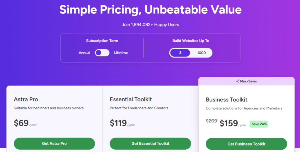 spectra one vs astra