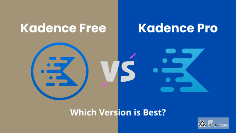 Kadence free vs pro