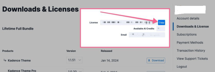 kadence pro download