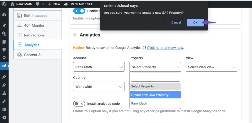 rank math features